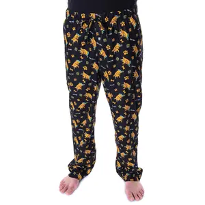 Scooby Doo Men's Ruh-Roh! Scooby Character Adult Sleep Lounge Pajama Pants