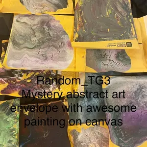 Random Mystery Envelope with Art Inside - Surprise Artistic Creation