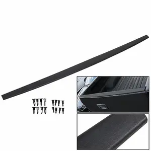 For Toyota Tundra 2007-13 Tailgate Cap Molding Cover Protector Trim w/ Retainers