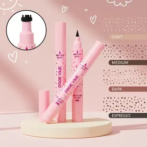 Freckle Pen & Eyeliner – Create Natural Soft Girl Freckles & Winged Liner, Waterproof, Long-Lasting, Easy Everyday Cute Makeup