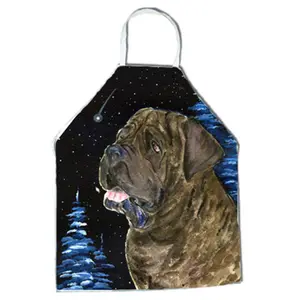 Carolines Treasures  Starry Night Mastiff Apron - 27 x 31 in.