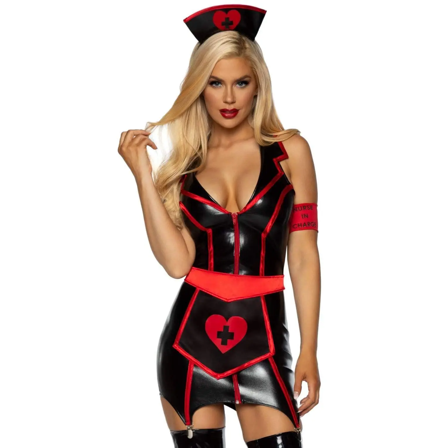 Nurse Costume for Women - Perfect for Halloween - Fabric Nurse Costume for Women - Perfect for Halloween - Fabric