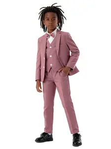 Boys Formal Suit Set, Wedding and Party Wear, Elegant Slim Fit Blazer and Pants, Special Occasion, Children, Clothes Kids (no Shirt Included)