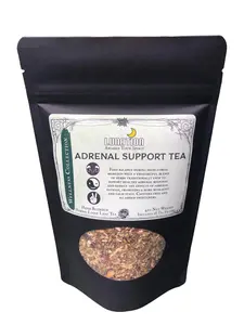 Lunation Stores Adrenal Support Tea 45g | Stress Relief | Adrenal Fatigue | Adapotgen | Loose Leaf | Herbal | Natural Remedy | Calming