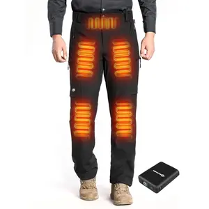 ANTARCTICA GEAR Heated Pants for Men with 12V20000mAh Battery