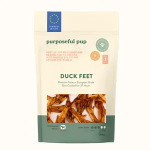 Duck Feet DECLAWED | Single Ingredient Dog Treats