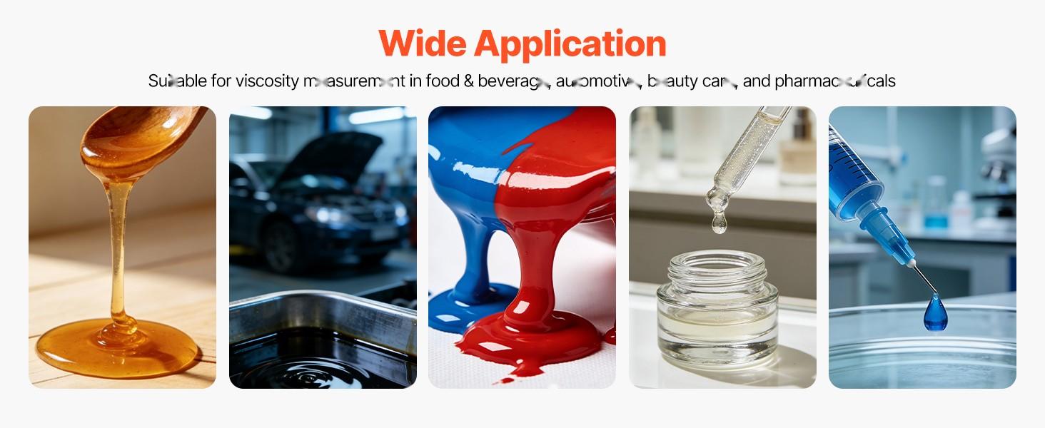 Digital Rotary Viscometer 10-100,000 mPa.s (cP) With ±2% Accuracy, 100-240V Power, Rotational Viscosity Meter With 4 Rotors And Temperature Probe, LCD Display, Laboratory Viscometer For Fluid Testing And Analysis Digital Rotary Viscometer 10-100,000 mPa.s (cP) With ±2% Accuracy, 100-240V Power, Rotational Viscosity Meter With 4 Rotors And Temperature Probe, LCD Display, Laboratory Viscometer For Fluid Testing And Analysis