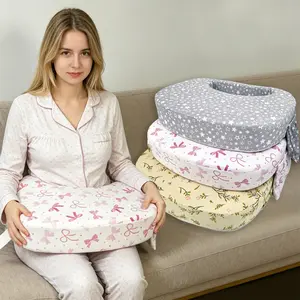 Baby Nursing Pillow, Soft and Comfortable Infant Feeding Pillow, Ideal for Breastfeeding, Gentle Design for Babies' Needs