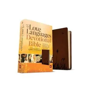 NLT Love Languages Devotional Bible, soft leather-look