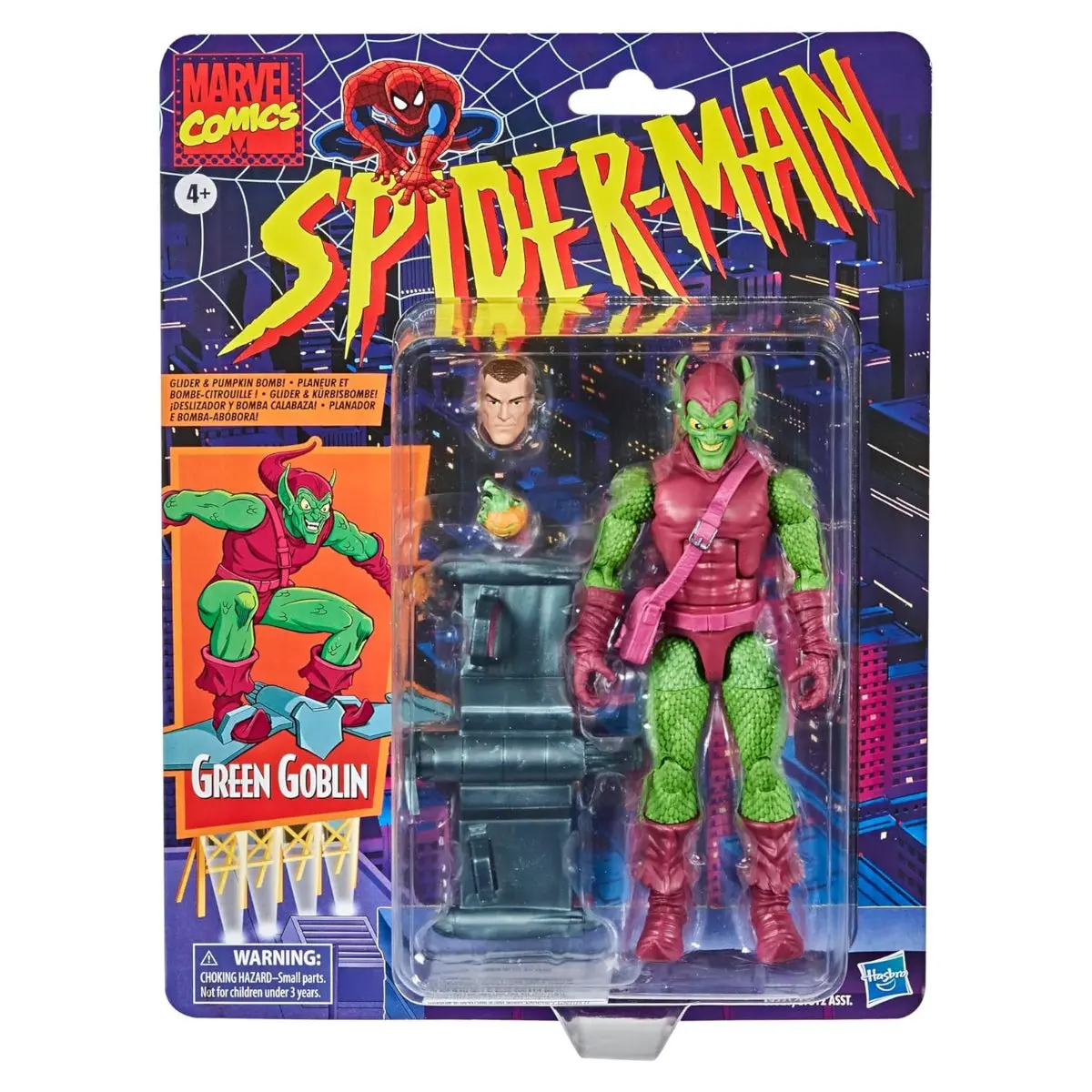 Green Goblin Marvel Legends Spider-Man Retro Action Figure