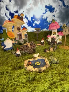 Cottage Grove Enchanted Fairy Village – Expanded Set