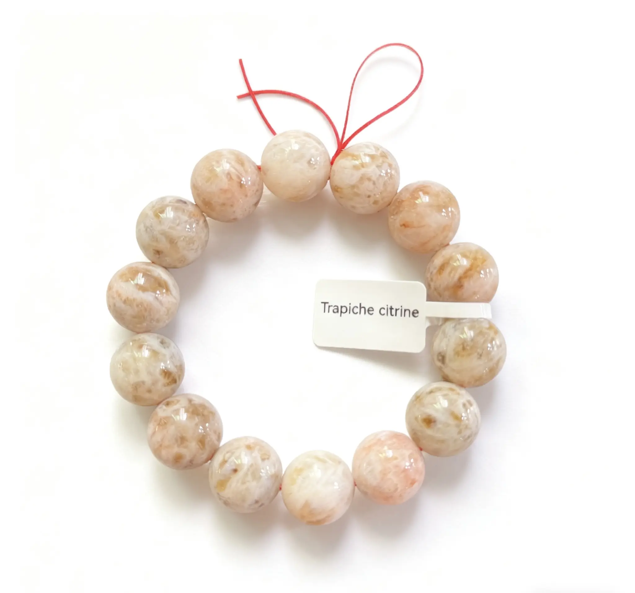 【Trapiche Quartz】Trapiche Quartz Energy Healing Crystal Therapy Bracelet for Adults Natural Stone Beads Bracelets