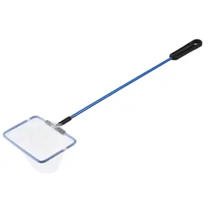 VOCOSTE 3 inches Plastic Handle Goldfish Fishing Landing Net for Fish Tank Aquarium