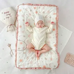 Baby Doudou Velvet Mattress, 3D Doudou Velvet Baby Bedding, Soft Comfortable Dual-Sided Use, Perfect Gift for Baby Shower