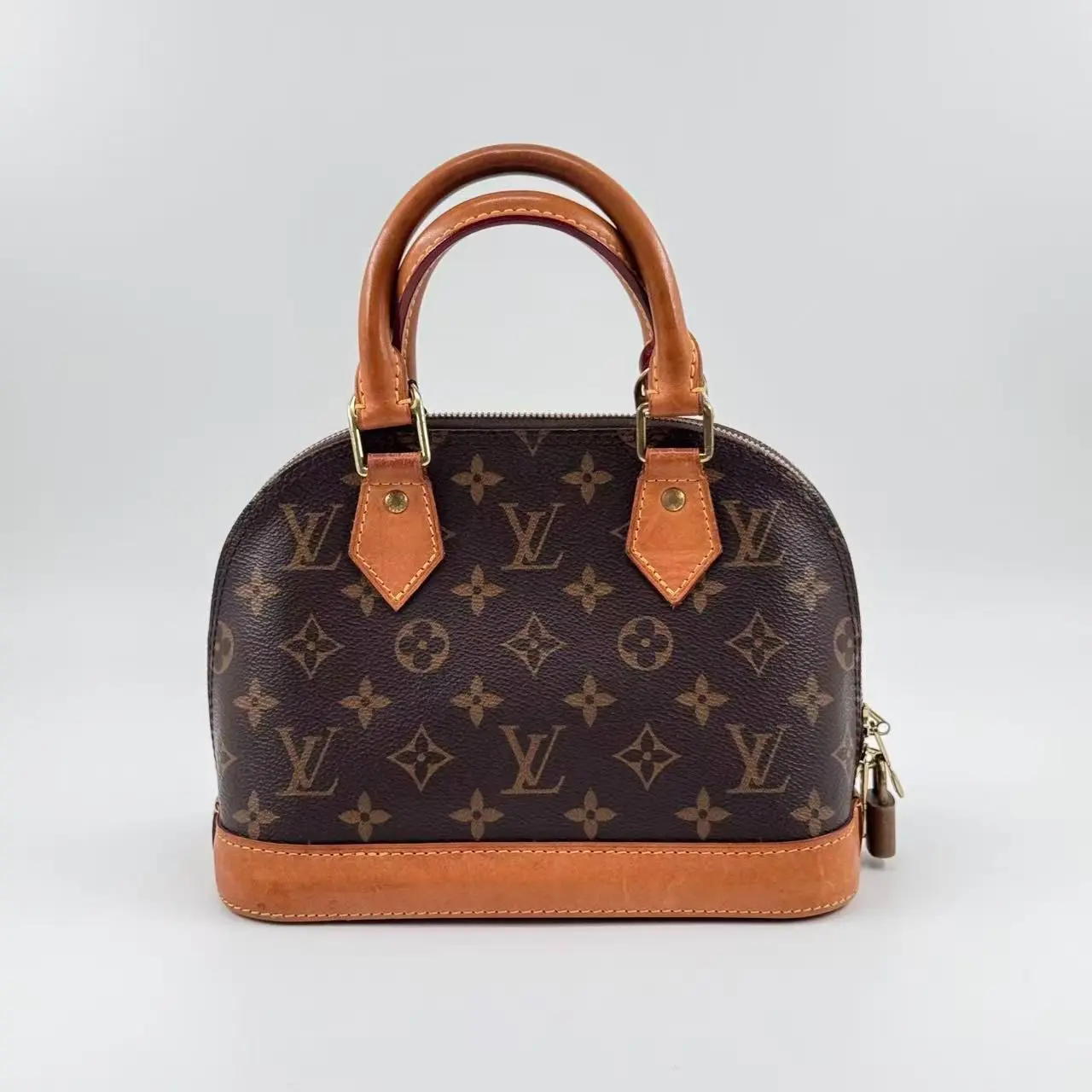 Pre-owned Louis Vuitton epi leather Shoulder bags Monogram Alma BB Handbag #7348084316502159