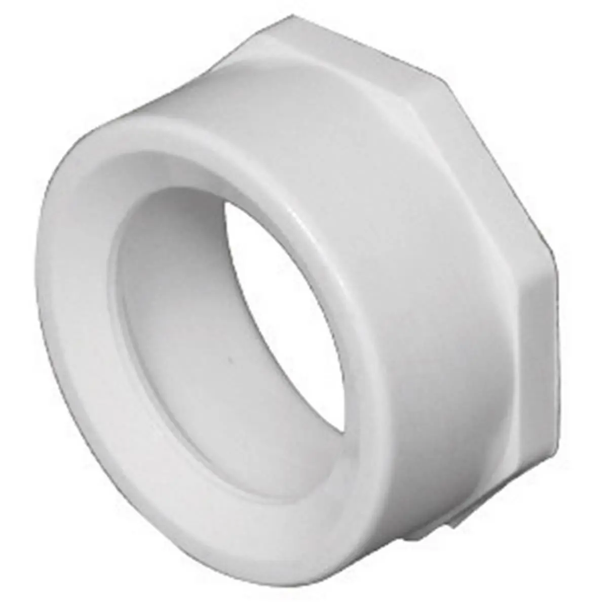 212 MAIN PVC Flush Bushing - PVC Schedule 40, 6x4 in., 2" L, 3.1" H, Gradual Sloping, Sanitary Drain, DWV Waste & Vent Drainage, High Tensile & Impact Strength, Better Sound Deadening, Easy-to-Install Boating Plumbing Accessory, Boat Plumbing