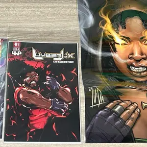 LumberJax Graphic Novel/ Harlem EC bndle