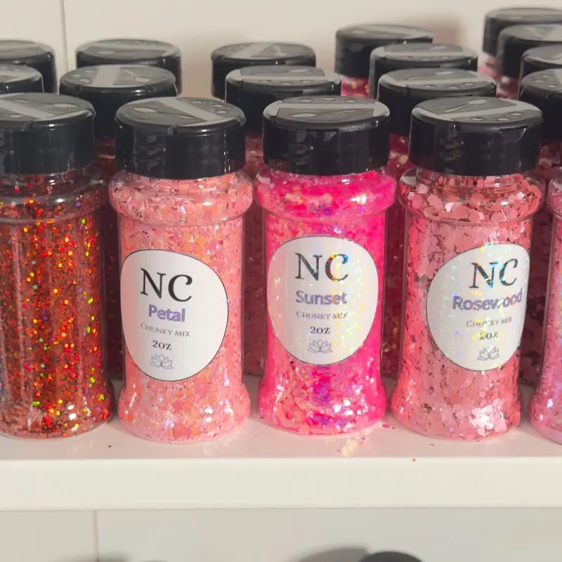 Bundle de 6 Glitters for DIY project – ¡Elige tus colores en el LIVE!