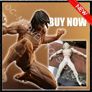 In Stock Ko Kaiyodo Revoltech Amazing Yamaguchi Attack On Titan Eren Jaeger Ko Model Anime Action Collection Figures Gifts Toys