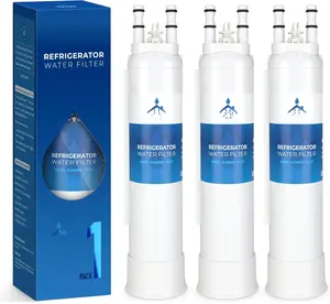 FPPWFU01 Frigidaire Water Filter Replacement, Compatible with FPPWFU01 PurePour PWF-1, Frigidaire GRFC2353AD, GRFC2353AF, GRFN2853AF, GRFS2853AD, GRFS2853AF, GRSS2652AF, 3 Pack