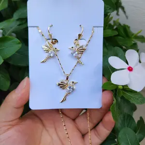 gold plated 14k set