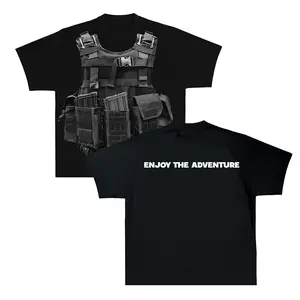 Vintage Graphic"Bulletproof Vest" Tops Tshirt for boys and girls men, women all ages Family T-shirt sLetter New Streetwear Clothing Harajuku T-shirts Cotton Half Sleeve Tees, Y2K style  Casual Cotton Classic Crewneck DesignTees