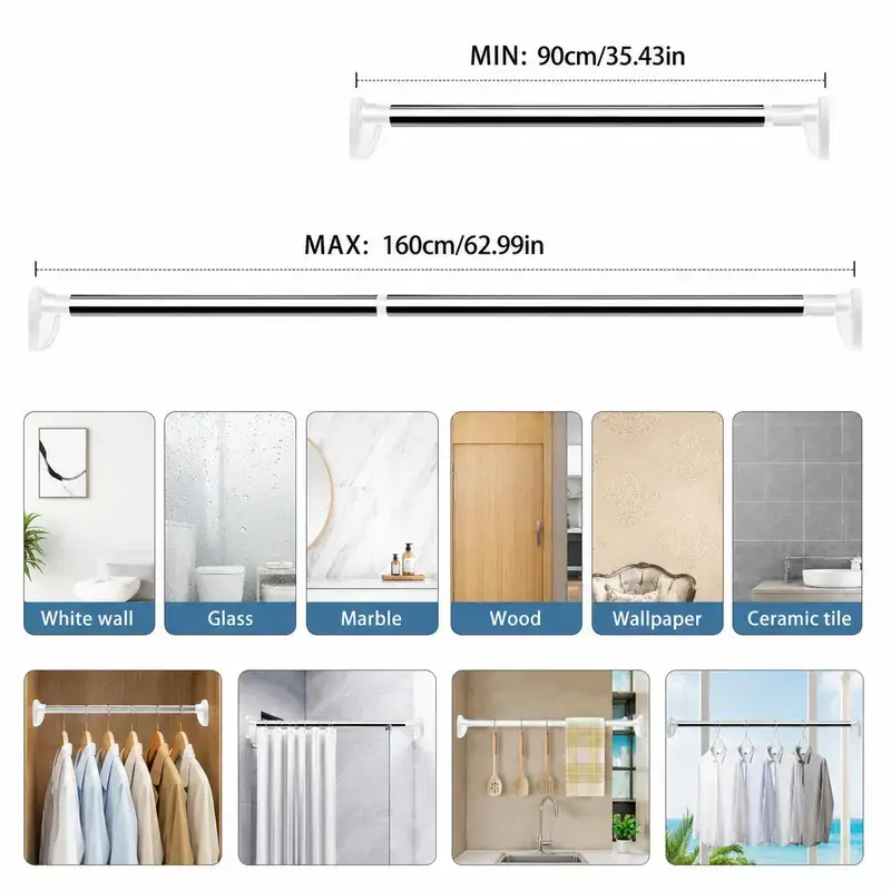 35.4-63.0inch/90-160cm（Load-bearing type）