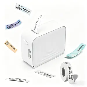 Marklife mini label maker, label printer, portable wireless thermal printer, easy to use. Can print thank you labels, item labels, and spice jar labels, suitable for office, home, and students.Easter.
