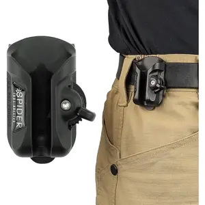 Tool Holster - Self Locking, Quick Draw, Universal Tool Holder - Clips onto Any Belt - Requires Other Spider Tool Holster Accessories