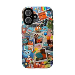 The Wonderfully Weird World Of Gumball Phone Case for iPhone, Retro Designs Phone Case, For iPhone 17 16 15 14 13 12 11