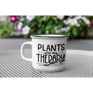 Plants Are My Therapy Plant Mom Mug