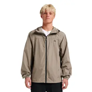 Quiksilver | Overcast Windbreaker | Water-Repellent Full-Zip | Everyday Wear & Casual Streetwear Quiksilver | Overcast Windbreaker | Water-Repellent Full-Zip | Everyday Wear & Casual Streetwear