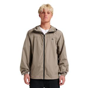 Quiksilver | Overcast Windbreaker | Water-Repellent Full-Zip | Everyday Wear & Casual Streetwear