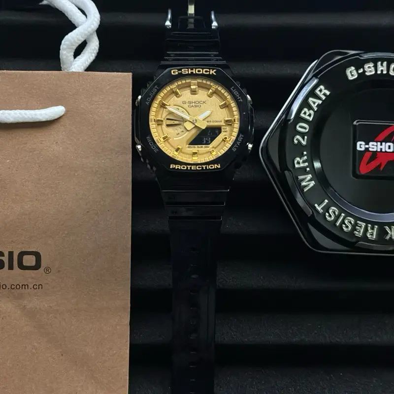Casio G-Shock GA-2100 Analog-Digital Watch, Water-Resistant Sports Watch for Men