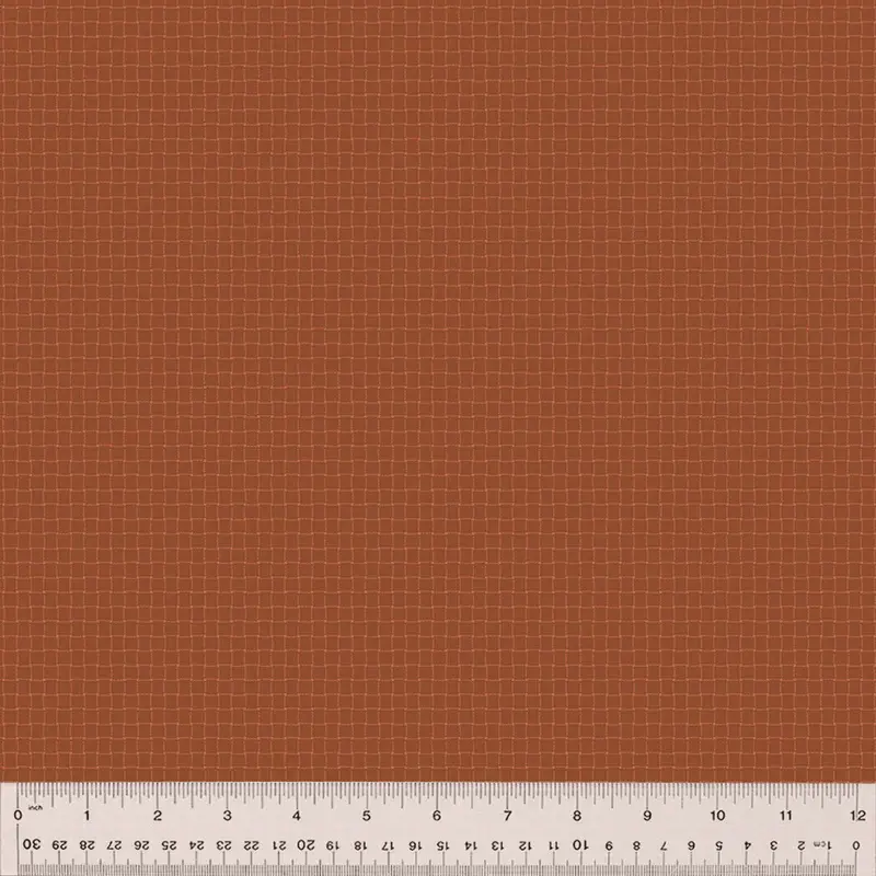 Fabric Windham Paprika Rattan Nature Study 2.0 by the Quarter Yard 54689-37