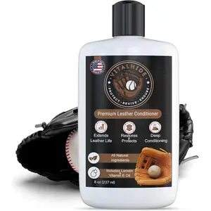 8oz Premium Baseball and Softball Glove Oil Break in Kit Leather Mitt Conditioner Breakin Kit