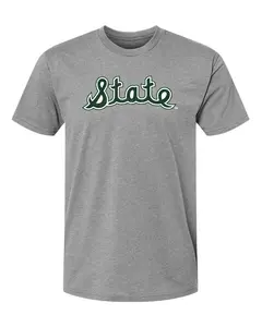 Michigan State University 1979 Cursive Script State T-shirt
