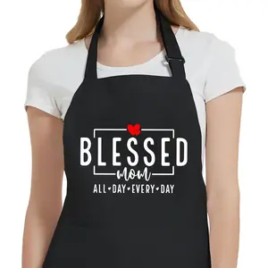 Funny Aprons for Women with Pockets, Cooking Baking Kitchen Apron Gifts for Mom Wife Birthday Mothers Day Christmas
