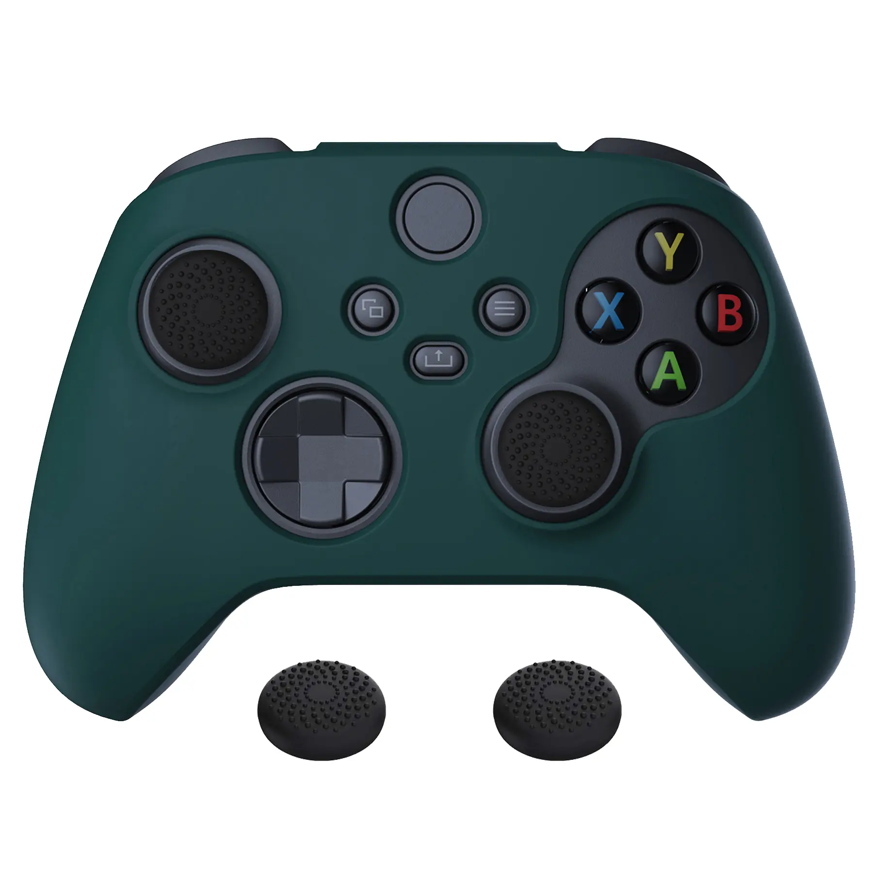 PlayVital for Xbox Series X/S (Xbox Core Wireless) Controller Silicone Rubber Cover Skin with Durable Thumb Grip Caps