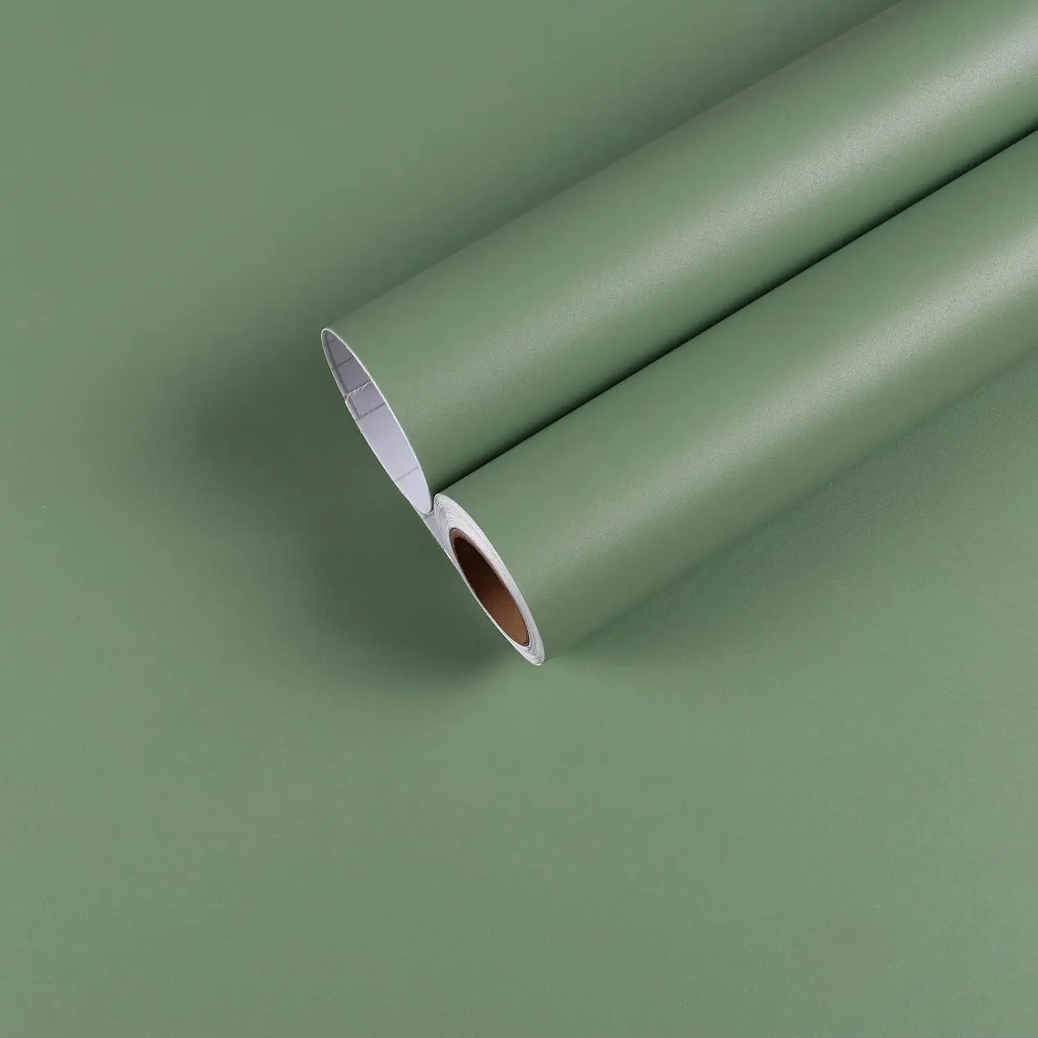 Solid Color Matte Wallpaper, Self-adhesive Wall Sticker, Waterproof Furniture Film Decor Suitable for Home Living Room Bedroom