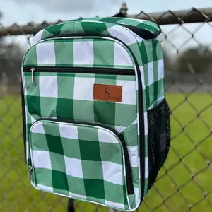 Green Buffalo Backpack Cooler