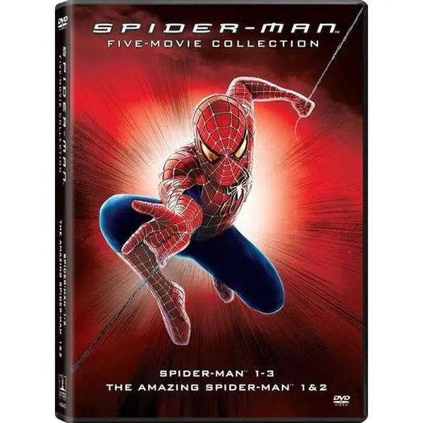 Spider-Man: Five-Movie Collection  [DVD Video Disc] Boxed Set, Dolby, Dubbed, Subtitled, Widescreen, Ac-3/Dolby Digital
