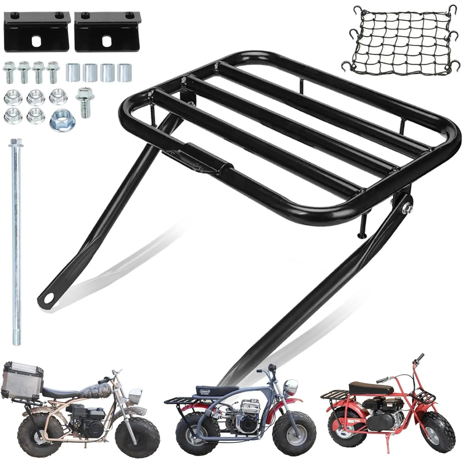 Coleman Rack Motorcycle Rear Cargo Rack Assembly Kit for Coleman CT200U CT200UEX BT200X, Axis ...