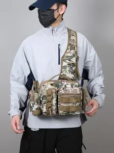 Large Capacity Multi-Functional Lure Backpack, Waterproof Lightweight Fishing Bag, Ideal for Outdoor Camping Hiking, Fishing Tackle Organizer
