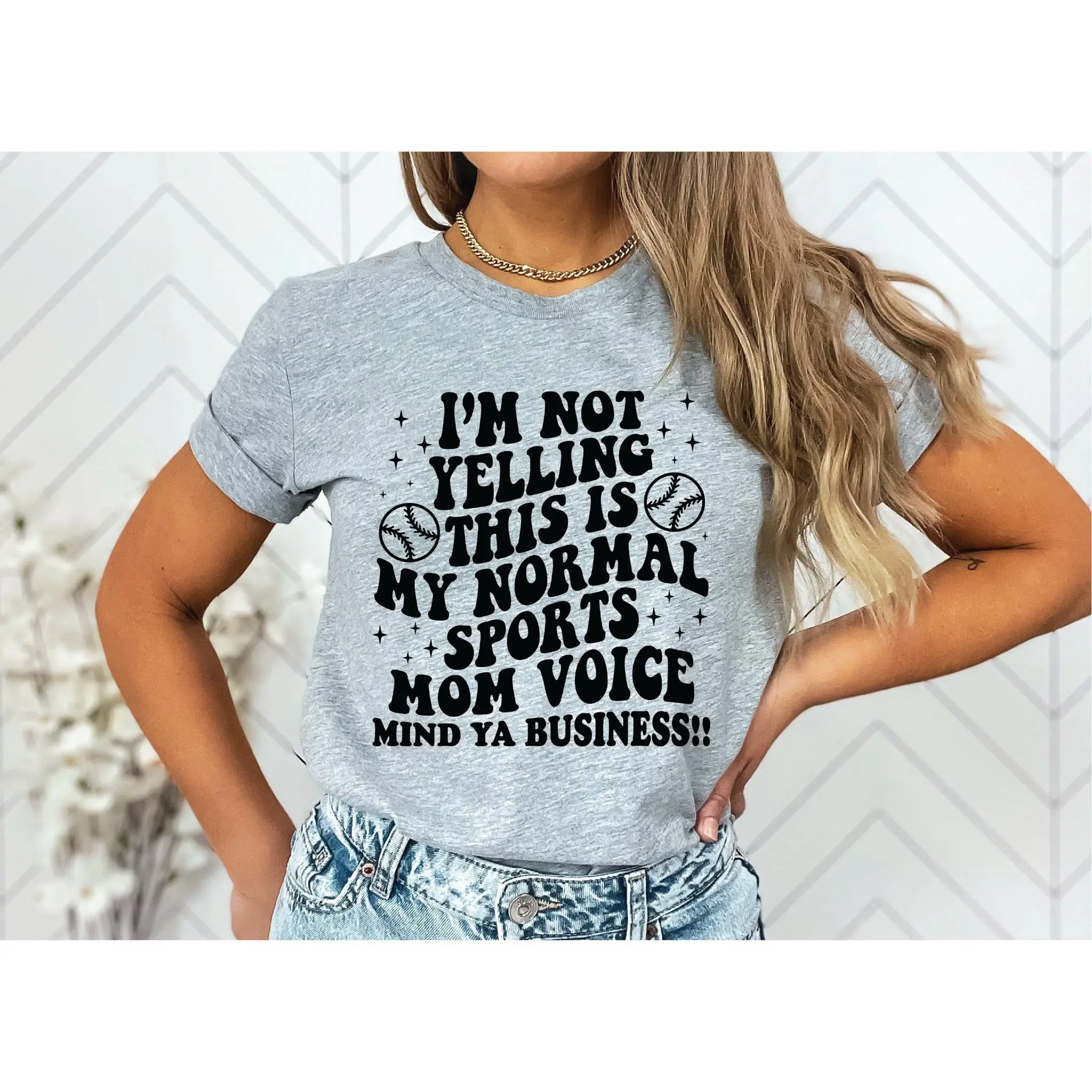 Sports Mom Voice Baseball/Softball