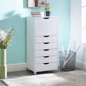 6-Drawer Office Storage Cabinet by