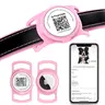 PawView AirTag Dog Collar Holder with QR Code - Waterproof Protective Case, Scan for Contact Info & Pet Profile - Only Holder Included, No Pet Collar Provided