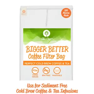 Cold Brew Coffee Filter Bags - 2 Pack