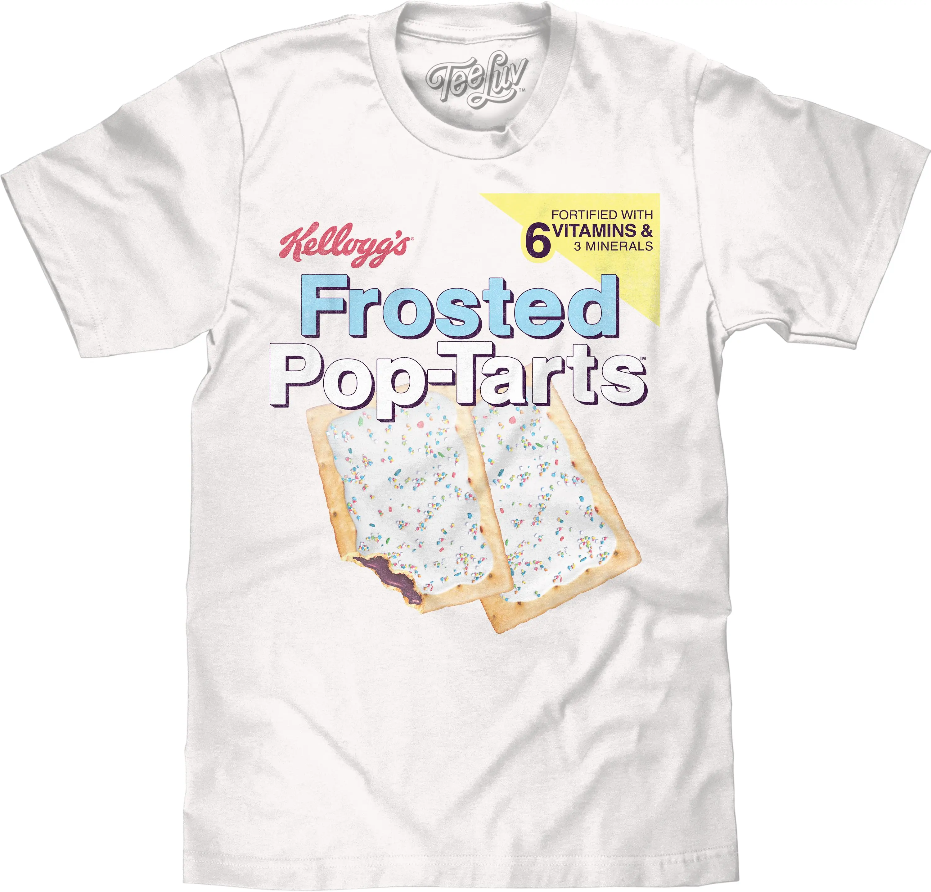 Kellogg's Frosted Pop Tarts T-Shirt - White