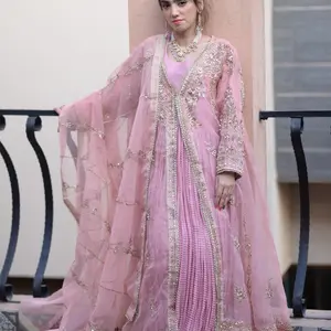 Misha Lakhani remake hand embellished artisan designed 3 piece maxi set- final sale. Non returnable